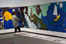Comox Valley Art Gallery, 2014. With FBoD