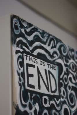 This is actually the beginning. I was listening to The Doors when I started.