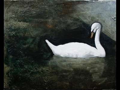 Mixed media on canvas