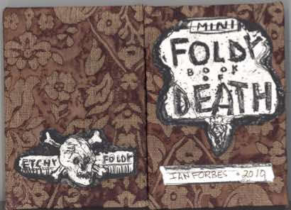 Limited edition (20) accordion fold book, copper plate etching, 2010