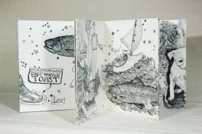 Accordion fold book, 2008