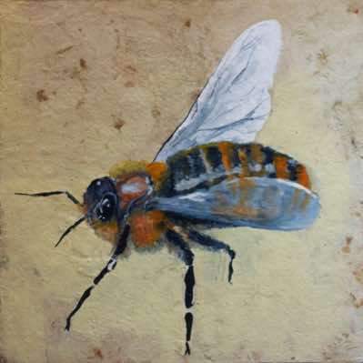 Mixed media on panel