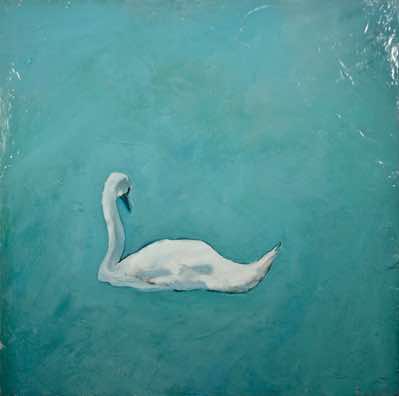 Mixed media on canvas (encoustic)